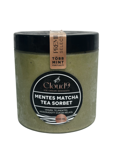 Cloud9 Minden mentes Matcha sorbet 500 ml