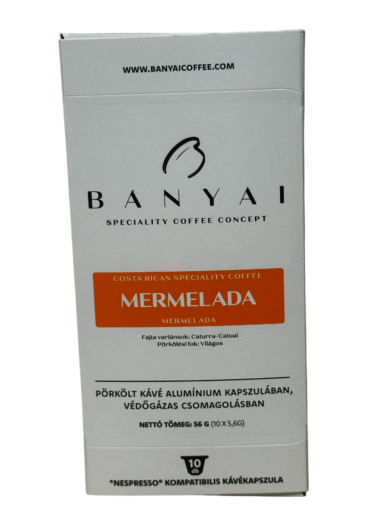 Bányai Kapszulás kávé Mermalada 10x5,6g