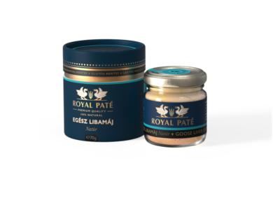 RoyalPaté egész Libamáj Natúr 70g