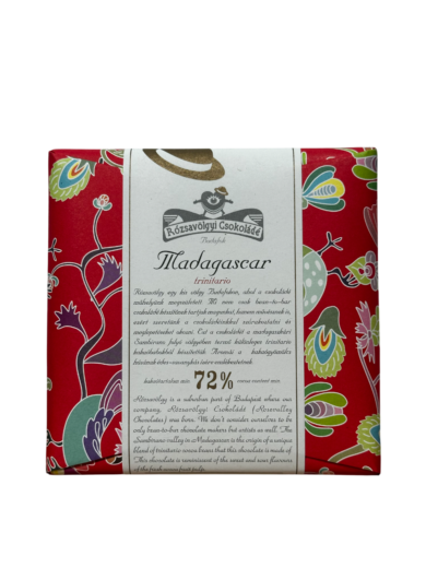 Rózsavölgyi 72%-os (Madagaszkár) étcsokoládé  70g