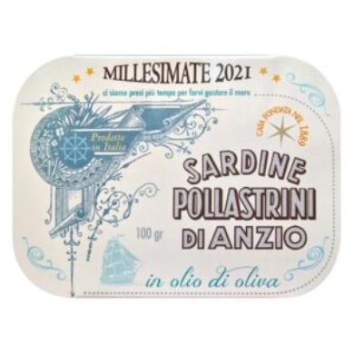 Pollastrini Millesimate Szardínia o.olajban 100g