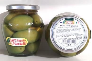 Iaculli Óriás zöld olajbogyó sós lében 180g