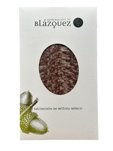 Blazquez iberico bellota salchichon, szeletelt100g