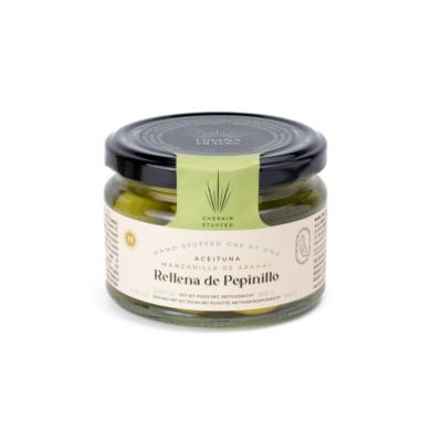 DG Manzanilla olajbogyó sav.uborkával töltve 280g
