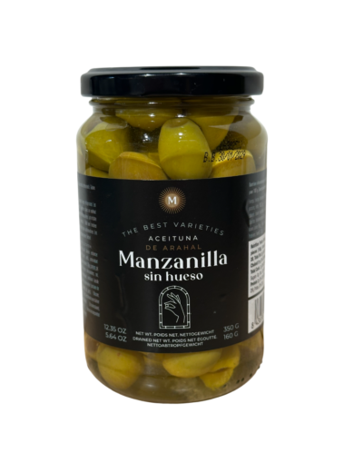 DG Manzanilla olajbogyó, magozott 350g