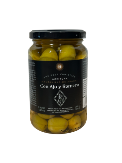 DG Manzanilla o.bogyó rozmaringos- fokhagymás 350g