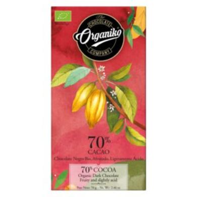 Chocolate Orgániko BIO 70%-os étcsokoládé 70g