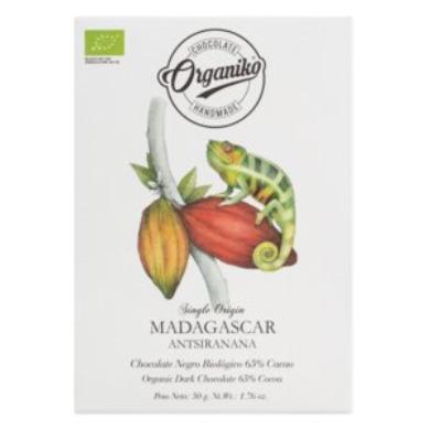 Chocolate Orgániko BIO étcsokoládé, Madagascar 50g