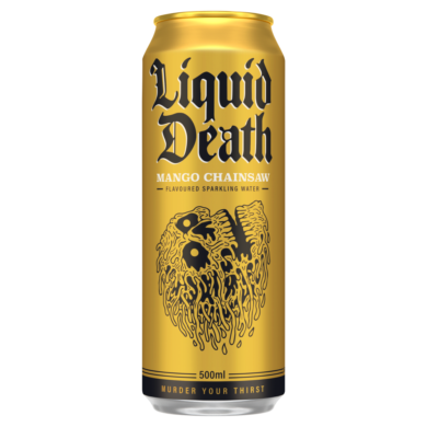 LiquidDeath Mangós szénsavas víz 500ml