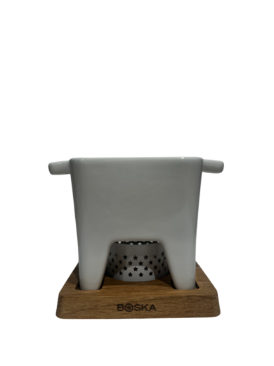 Boska Fondue készlet, fehér (600ml)