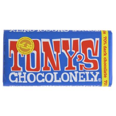 Tony's 70%-os Étcsokoládé 180g