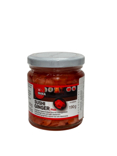Inaka rózsaszín ecetes gyömbér 190g
