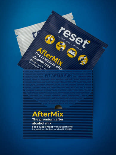 Reset AfterMix - alkoholfogyasztás után