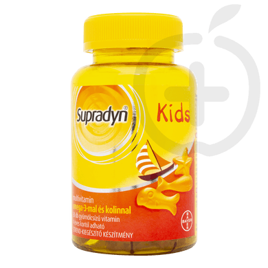 Supradyn Kids gumivitamin omega-3-mal gyermekeknek