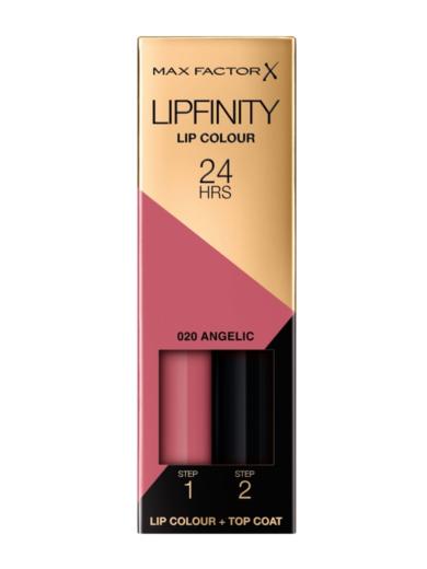 Max Factor Lipfinity kétlépcsős tartós ajakrúzs /020 angelic