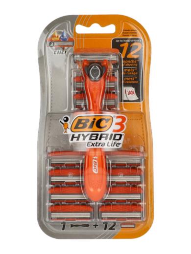 Bic 3 Hybrid Extra Life borotva készülék