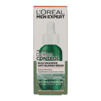 L'Oréal Men Expert Derma Control szérum niacinamiddal