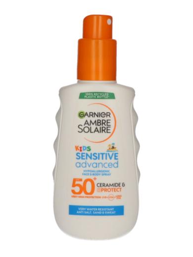 Garnier Ambre Solaire Sensitive Advanced Kids naptej spray SPF50+