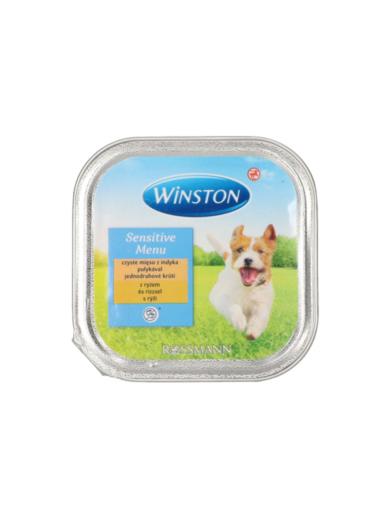 Winston Fenséges Menü alutasak kutyáknak, pulyka és rizs