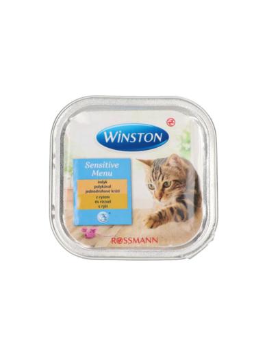 Winston Fenséges Menü alutál macskáknak, pulykahús rizzsel