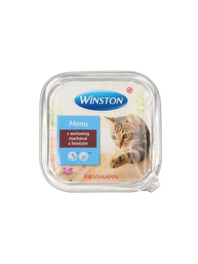 Winston Fenséges Menü alutál macskáknak, marhahússal