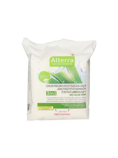 Alterra tisztító kendő Aloe Verával