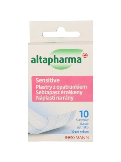 Altapharma Sensitiv sebtapasz szélessége: 10 cm hosszúsága: 6 cm