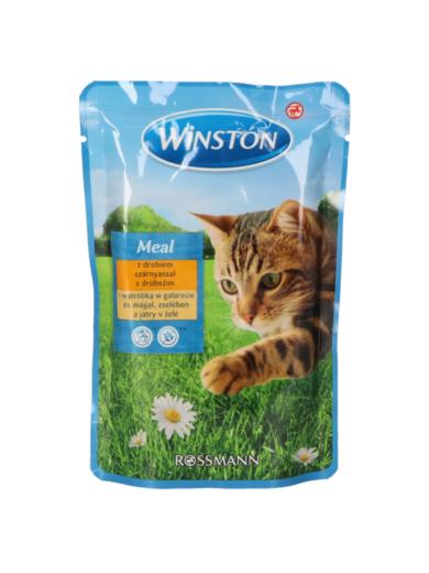 Winston alutasak macskáknak, szárnyashússal és májjal