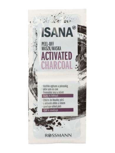 Isana peel-off lehúzható arcmaszk aktív szénnel (2x8 ml)