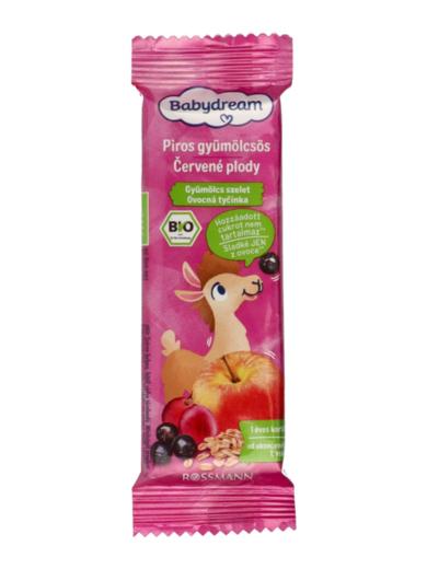 Babydream Bio Gyümölcsszelet Piros Gyümölcsös 1 Éves Kortól