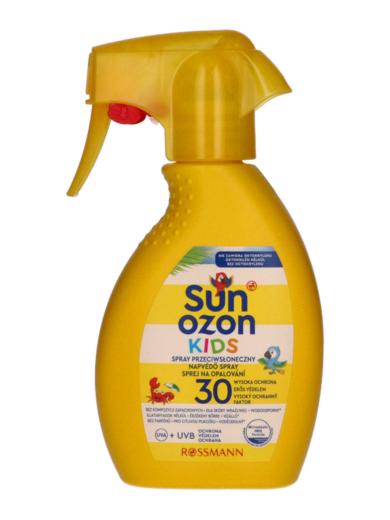 Sunozon Kids gyerek napozó spray F30