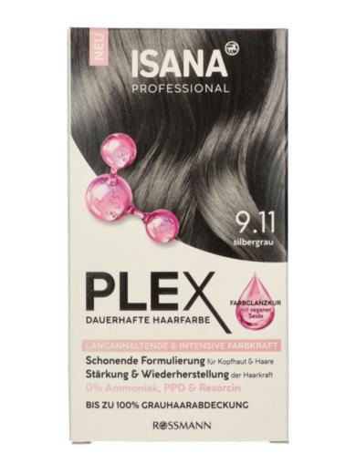 Isana Professional Plex hajfesték /9.11 ezüst szürke