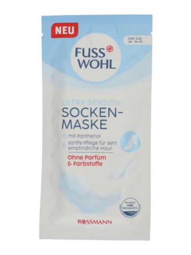 Fuss Wohl Ultra Sensitive zokni-maszk 1 pár