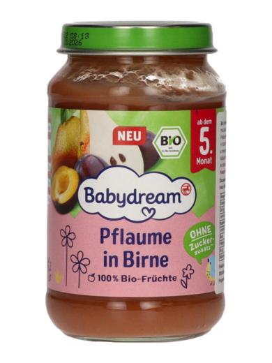 Bio Gyümölcskészítmény, körte-szilva – 5 hónapos kortól