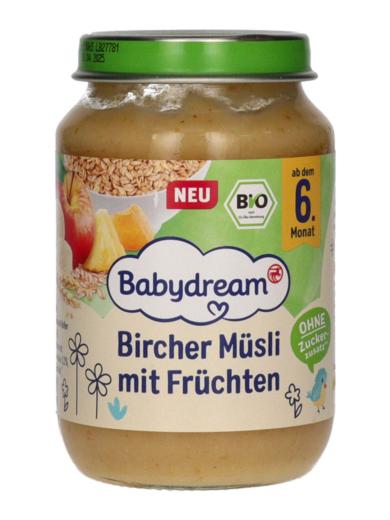 Babydream Bio müzli 6 hónapos kortól