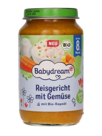 Babydream rizs zöldségekkel 8 hónapos kortól