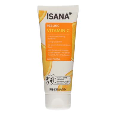 Isana hámlasztó arcradír C-vitaminnal