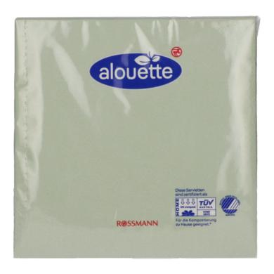Alouette szalvéta /mentazöld 33x33 cm