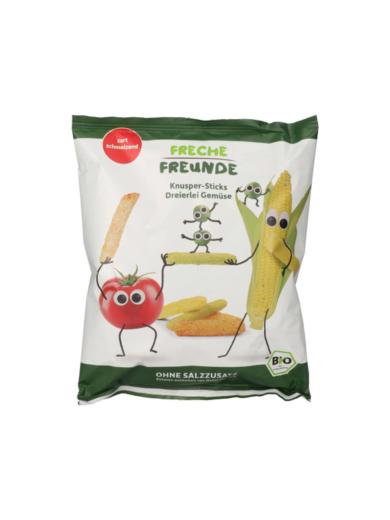 Freche Freunde Bio zöldséges snack, 1 éves kortól