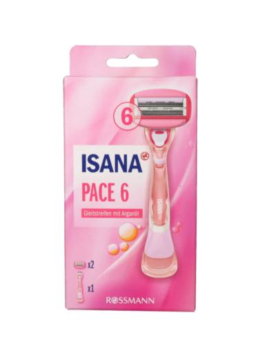Isana 6 pengés női borotvakészülék