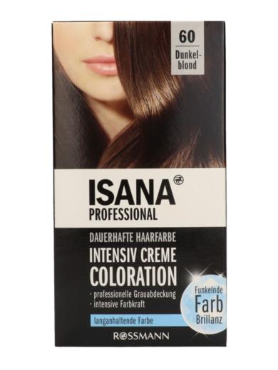 Isana Professional intenzív krémhajfesték /60 sötét szőke
