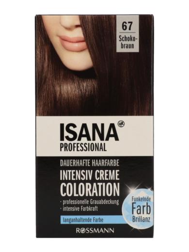 Isana Professional intenzív krémhajfesték /67 csokoládébarna