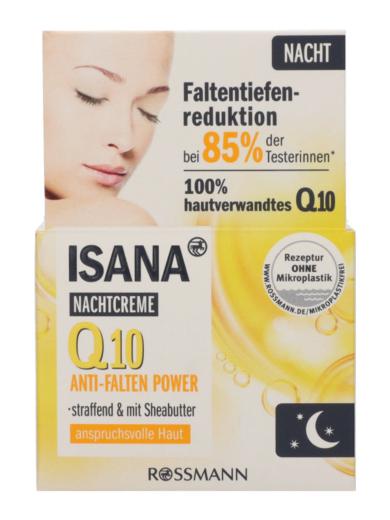 Isana Q10 revitalizáló éjszakai arckrém
