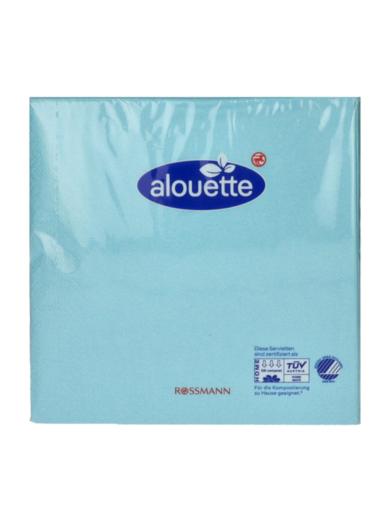 Alouette szalvéta 3 rétegű 33x33 cm /türkiz