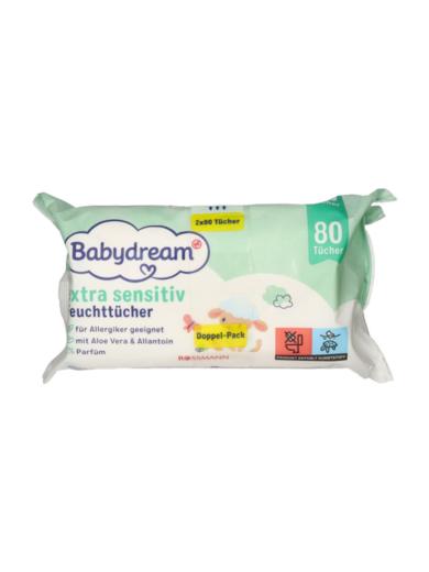 Babydream Extra Sensitive Törlőkendő