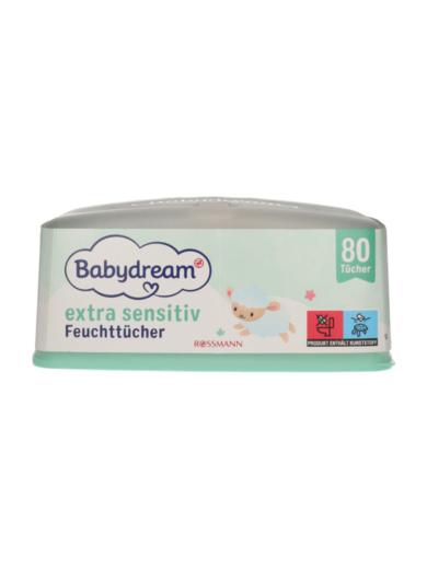 Babydream Dobozos Törlőkendő