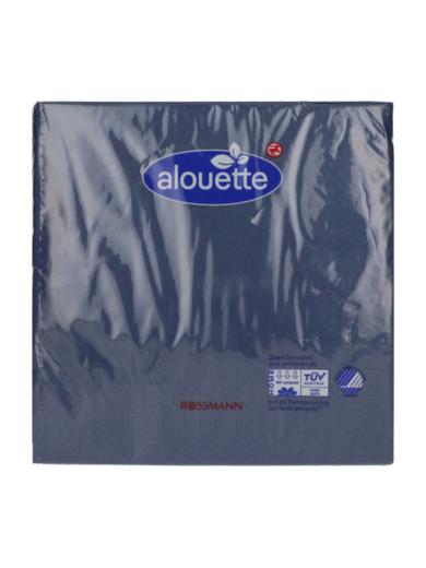 Alouette szalvéta 33x33 cm /sötétkék