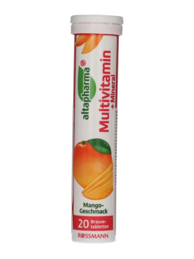 Altapharma Multivitamin + Ásványianyagok Pezsgőtabletta