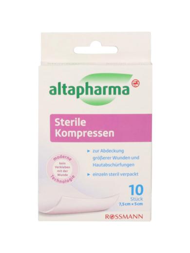 Altapharma sebtapasz steril, 7,5 x 5 cm
