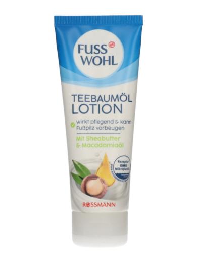 Fuss Wohl lábápoló krém teafa olajjal